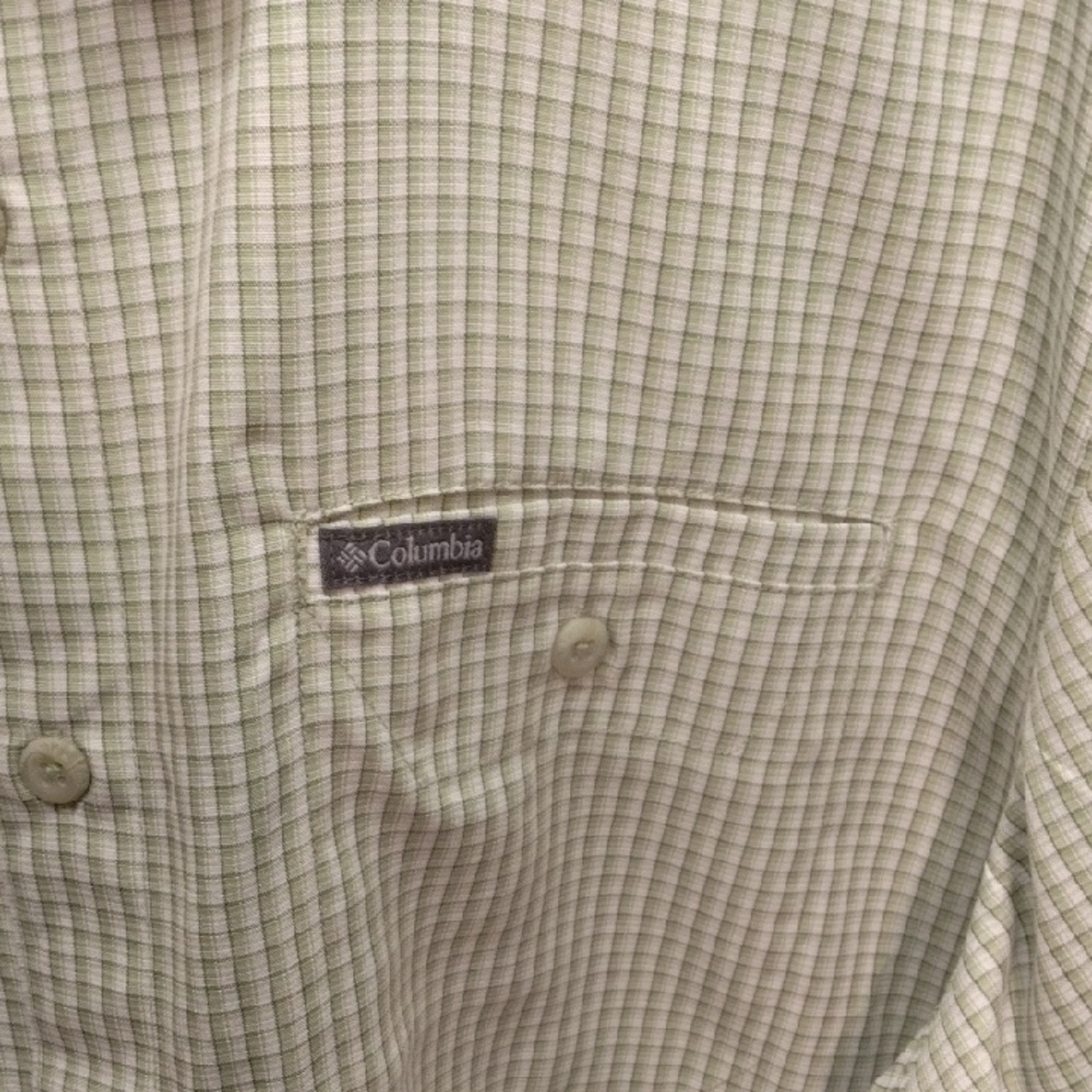 Columbia Green Casual Button Down Shirt - Picture 3 of 8